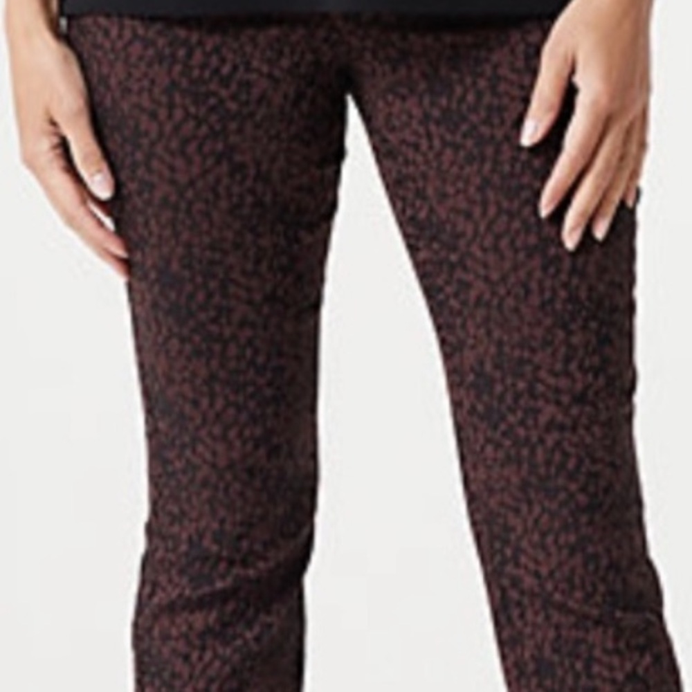 Susan Graver ultra stretch jacquard ankle pants